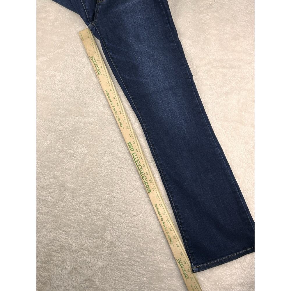 Judy Blue Elsy Whiskered Bootcut Jeans Womens Sz 11/30 Blue Stretch Denim Curvy - Picture 6 of 9
